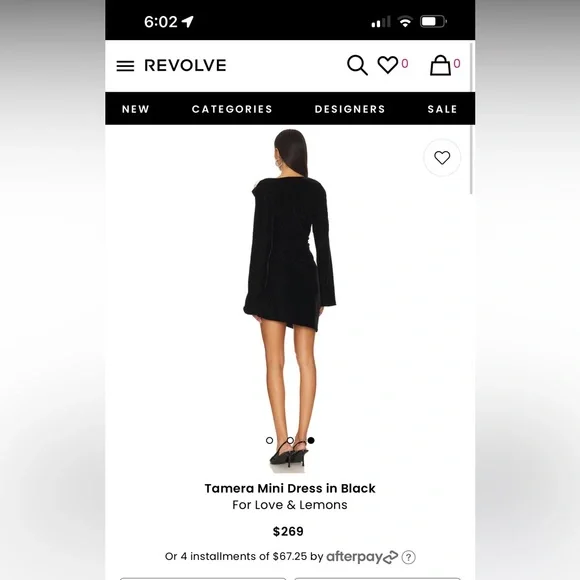 For Love and Lemons Tamera Mini Dress - Picture 6 of 7